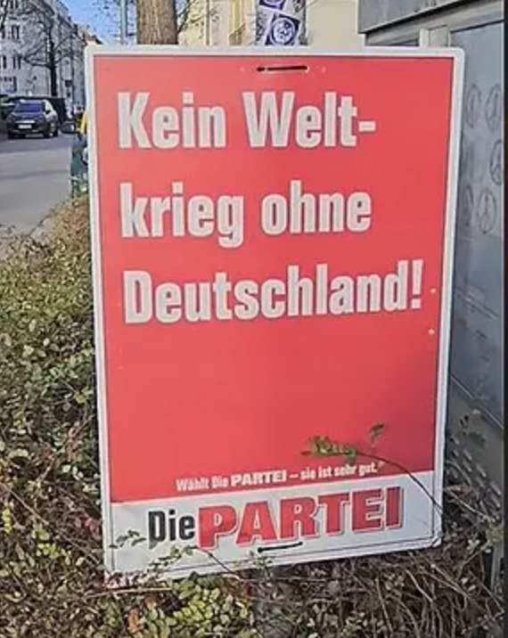MartinSonneborn's tweet photo. Das Wort zum Sonntag... https://t.co/DkODEvrc9w