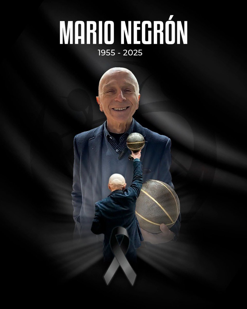 El directorio de la Federación de Básquetbol de Chile lamenta el sensible fallecimiento de don Mario Negrón Molina, un caballero del básquetbol chileno y quien tuvo una amplia y destacada labor, tanto como jugador, entrenador y docente. 

Gracias a sus enseñanzas, su legado como