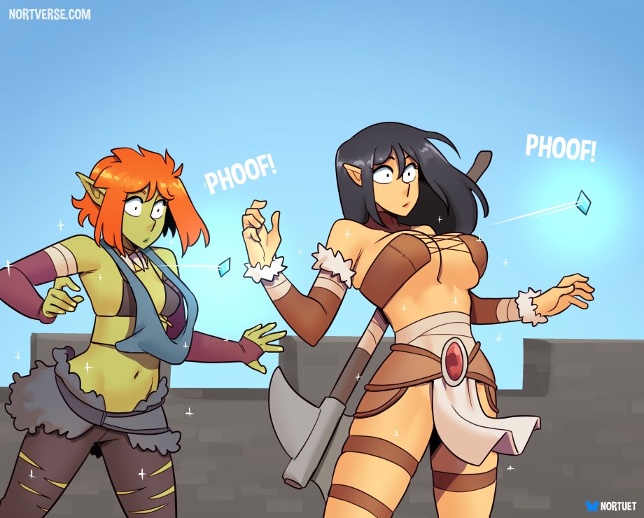 Nortverse: Tara and Beverly tweet media