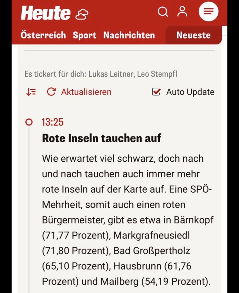 Immer mehr rote Inseln im schwarzen Meer tauchen auf. 💪💪