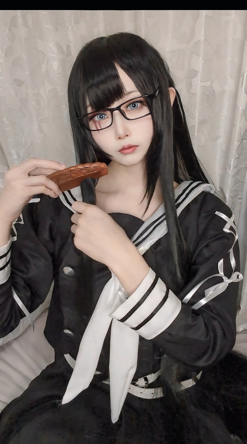 FGO黒姫コスプレニ階段 FGO黒姫コスプレニ階段
