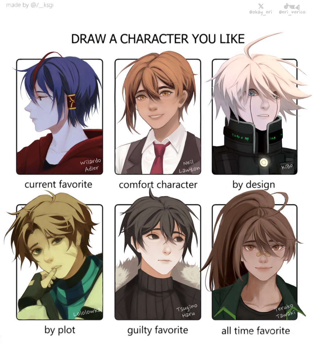 gel_th's tweet photo. They're so different, but I like them so much.💫
✎ᝰ._________
#witchsheart | #mtnm | #danganronpa | #Lololowka | #zenoremake | #drdt https://t.co/t1GzmMAanA