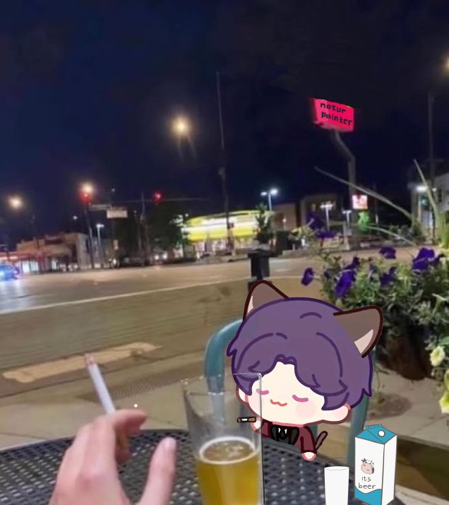 noturpainter's tweet image. chillin with my buddies