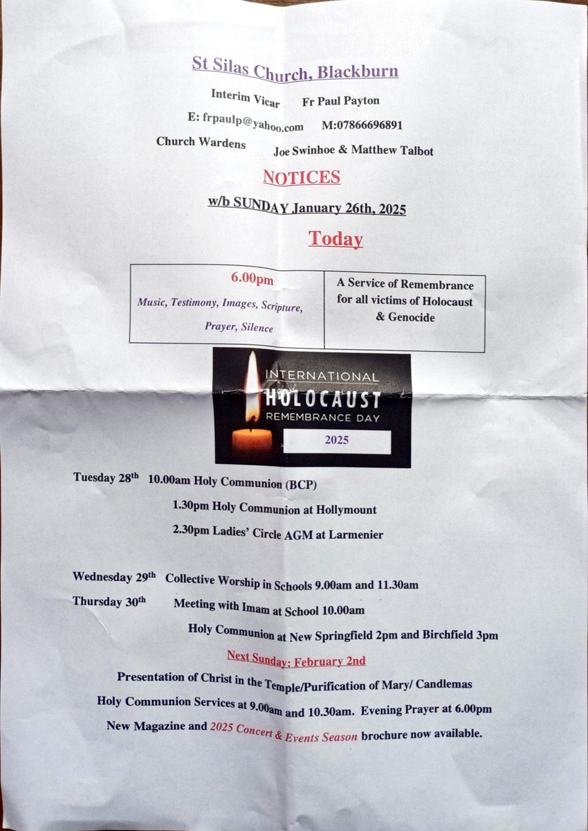 St Silas Blackburn tweet media