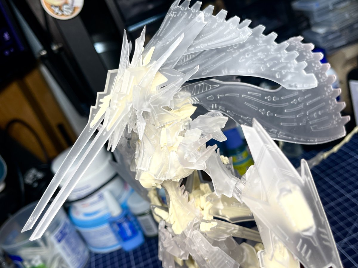 ボークス最新作 HSGK 1/100 ZAP軽装仕様を仮組してみた👾 フレーム
