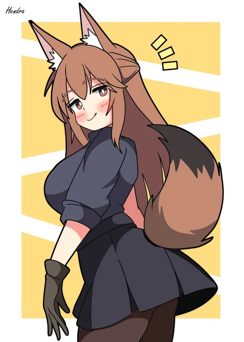#アークナイツ #明日方舟  フランカの モフモフ尻尾が 気になるぞ(心の俳句) 