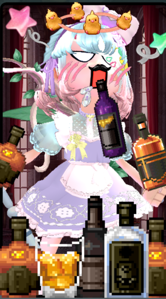 mabinogi_woodro's tweet photo. #マビノギ
酒飲みミレシアン（再投稿） https://t.co/DXzhVc5k7k