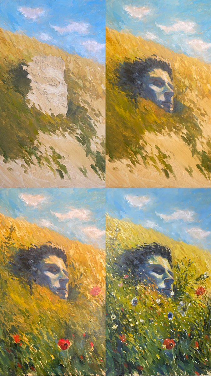 Oil on canvas 50x80cm