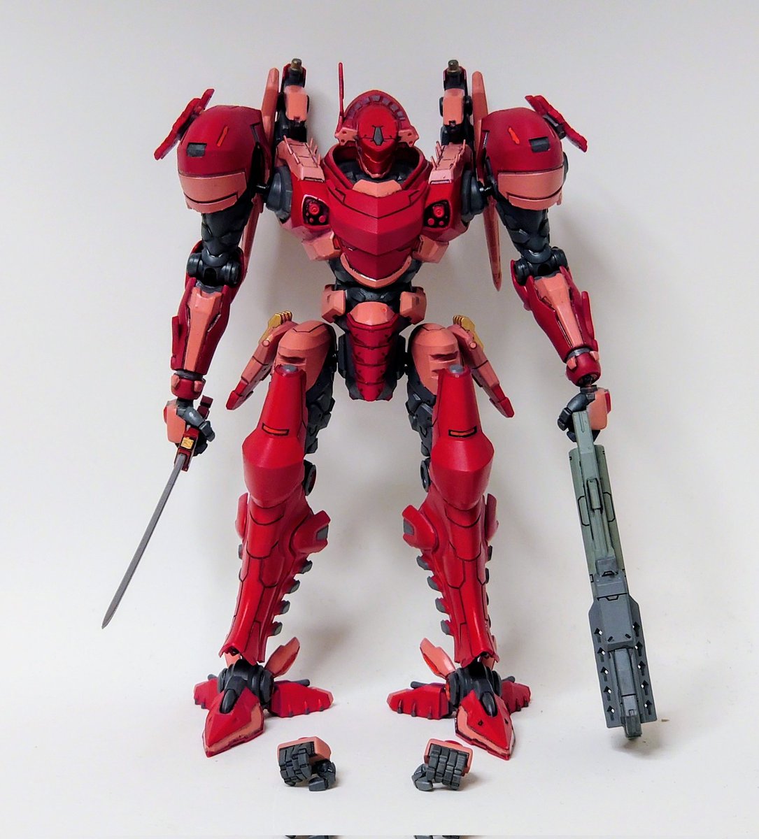 digital_x_model's tweet photo. ワンフェスまであと2周間です！

■ディーラー名 Digital_X_Model
■卓番 4-22-08

DAEMON X MACHINA
・クレイモア
￥15,000

・拡張パーツセット
￥5,000

・レディアントグリーム
￥15,000

・RGヘッドディスプレイ
￥2,000

※3Dプリンター出力品

#WF2025W
#デモエク
#デモンエクスマキナ https://t.co/vZT1dD5kXa