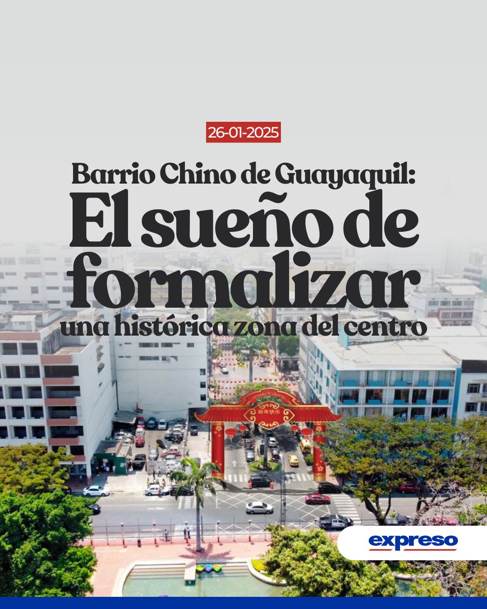 Expresoec's tweet photo. Guayaquil busca crear su Barrio Chino para honrar a la comunidad asiática. Una comitiva presentó la idea al Municipio, con el fin de fusionar tradiciones y revitalizar el centro con eventos, un corredor turístico y nueva identidad cultural.

Detalles 👉 https://t.co/GQzuIpqxVa https://t.co/xtD0hiE1qL