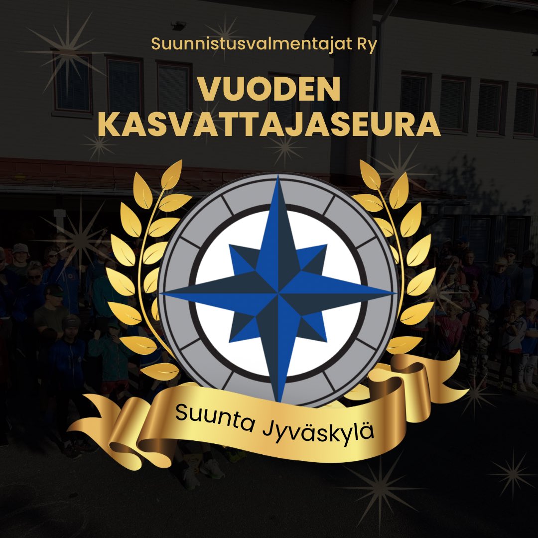 SuuntaJyvaskyla's tweet photo. Vuoden 2024 paras seura, paras kasvattajaseura, Paulille paras ohjaaja sekä Liidalle pyöräsuunnistuksesta stipendi💙❤️🤍

https://t.co/iBYeY35FbW

#suunnistus #vuodenparas https://t.co/qFKiBkkAmP