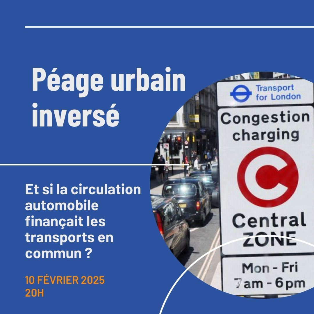 Les Écologistes- Transports & Territoires (@eelvtransports) on Twitter photo Péage urbain inversé : et si la circulation automobile finançait les transports en commun ?
On en parle avec <a href="/charlottavelo/">Charlotte Nenner</a>
et <a href="/JCKohlhaas/">JeanCharles Kohlhaas</a> ce 10 février à 20h !
Inscrivez vous au Webinaire par ici ⤵️
us02web.zoom.us/webinar/regist… Péage urbain inversé : et si la circulation automobile finançait les transports en commun ?
On en parle avec <a href="/charlottavelo/">Charlotte Nenner</a>
et <a href="/JCKohlhaas/">JeanCharles Kohlhaas</a> ce 10 février à 20h !
Inscrivez vous au Webinaire par ici ⤵️
us02web.zoom.us/webinar/regist…