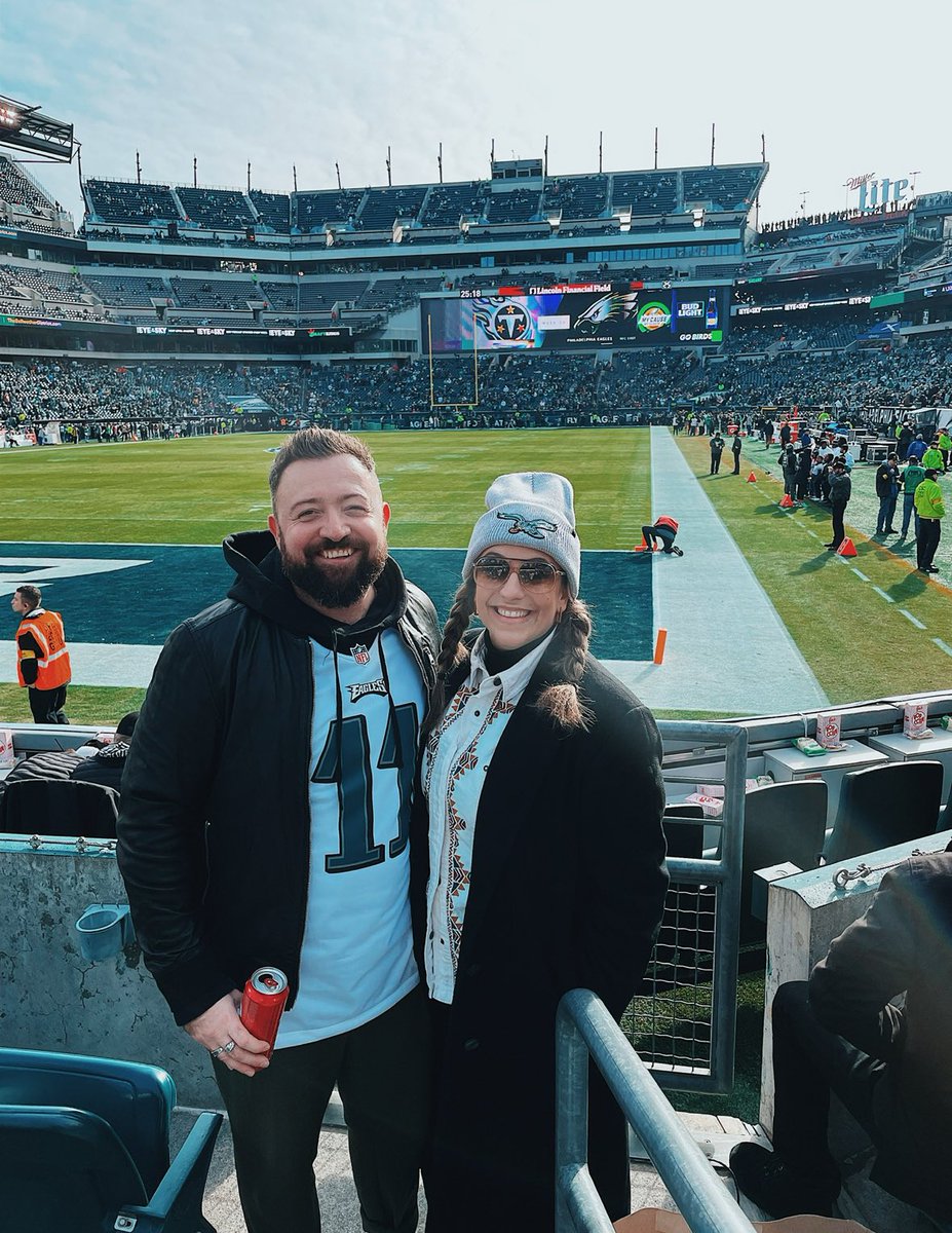 JohnMcLarnon's tweet photo. What I wouldn’t give to be back here today! 
A huge #GOBIRDS from Glasgow! #FlyEaglesFly https://t.co/7T256XXJjl
