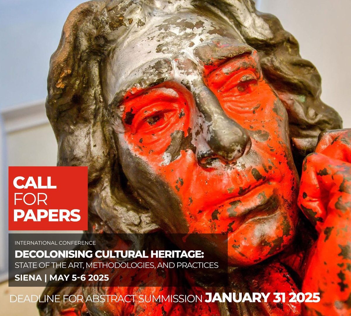 Dead Line call : 31 gennaio  

Tutte le informazioni alla pagina unistrasi.it/1/10/1111266/I…

 #decolonizzazione  #patrimonioculturale