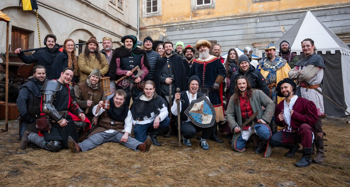 We were shooting probably the most expensive podcast in Czech history :)