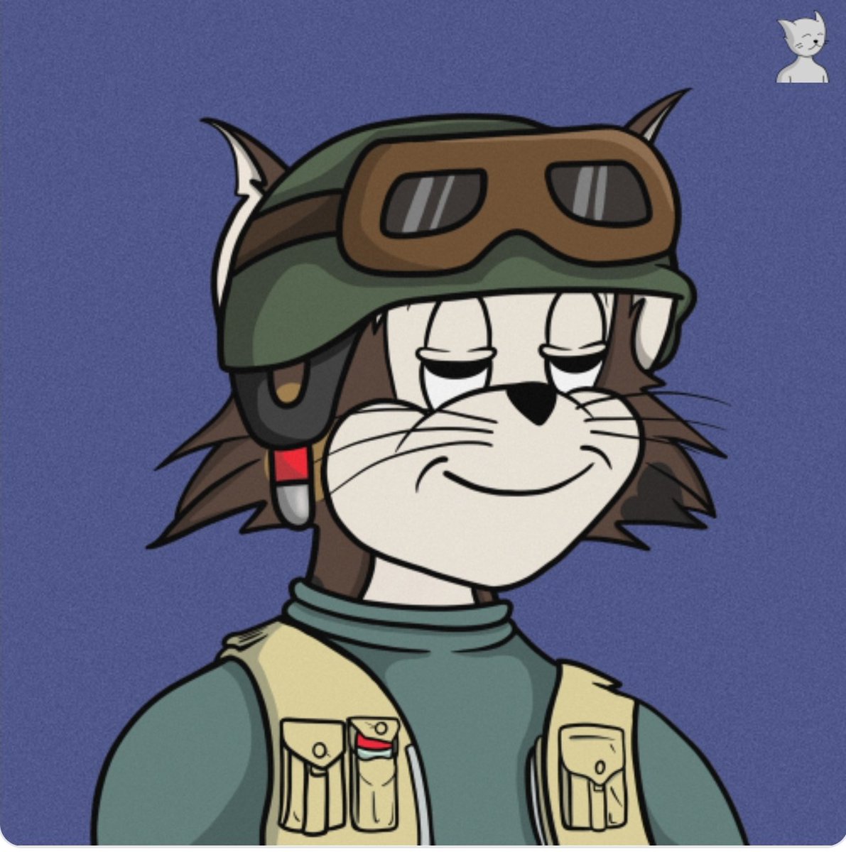 I love my new fiend! <a href="/FelineFiendz/">Fiendz</a>  I call this one the General, lol.