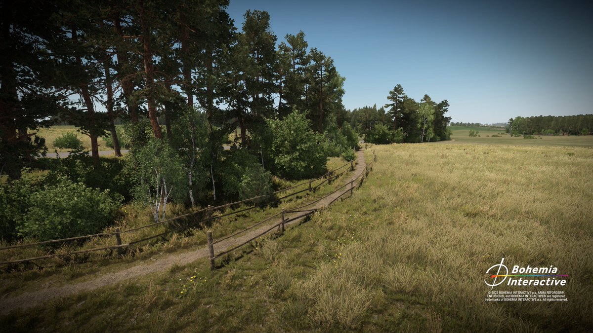MapsReforged's tweet photo. The Foundation for the V2.0 rework is almost done, meaning that the surfaces, forests and such are soon finished. That means that soon i can finally start working on the details, infrastructure and in the end a complete Village rework.

#ArmaReforger https://t.co/pimfbO86BS