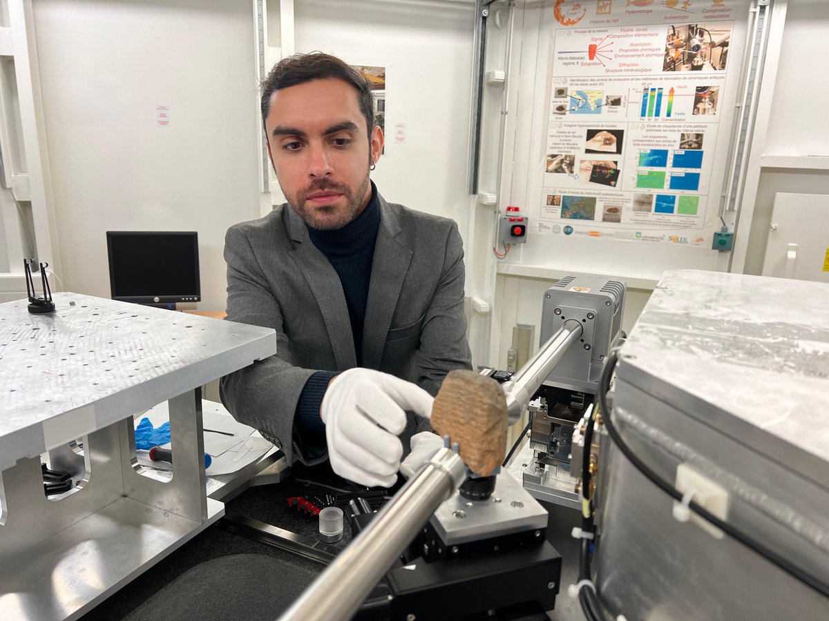 MirkoSurdi's tweet photo. What do a third-generation particle accelerator and third-millennium BCE salt-covered cuneiform tablets have in common? 👀Our article published today with @SpringerNature in Nature - Scientific Reports reveals more, check it out: https://t.co/xQ4LTTjXsY @akkadicat @assyr_u https://t.co/gnpoKMZQH3