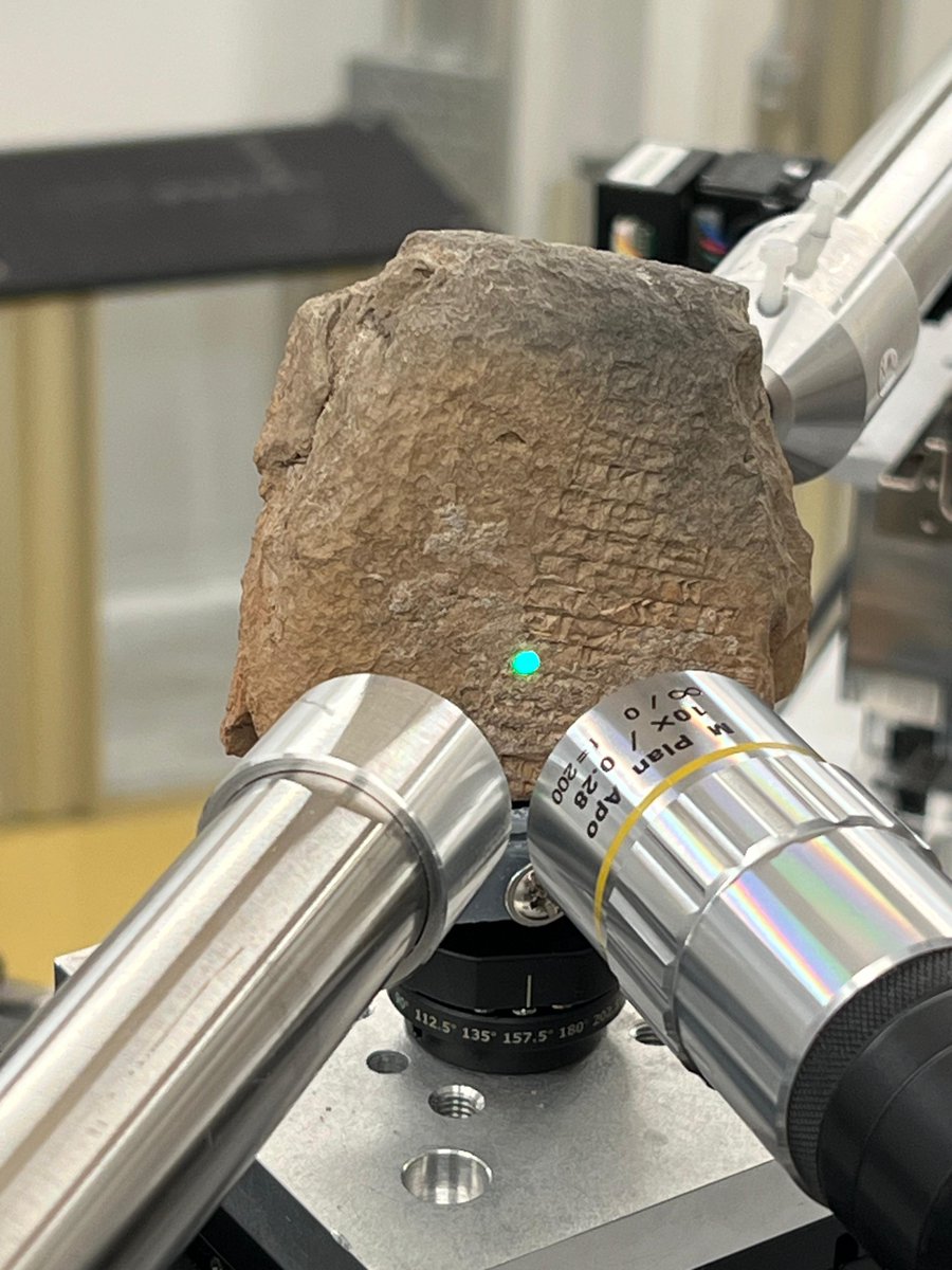 MirkoSurdi's tweet photo. What do a third-generation particle accelerator and third-millennium BCE salt-covered cuneiform tablets have in common? 👀Our article published today with @SpringerNature in Nature - Scientific Reports reveals more, check it out: https://t.co/xQ4LTTjXsY @akkadicat @assyr_u https://t.co/gnpoKMZQH3
