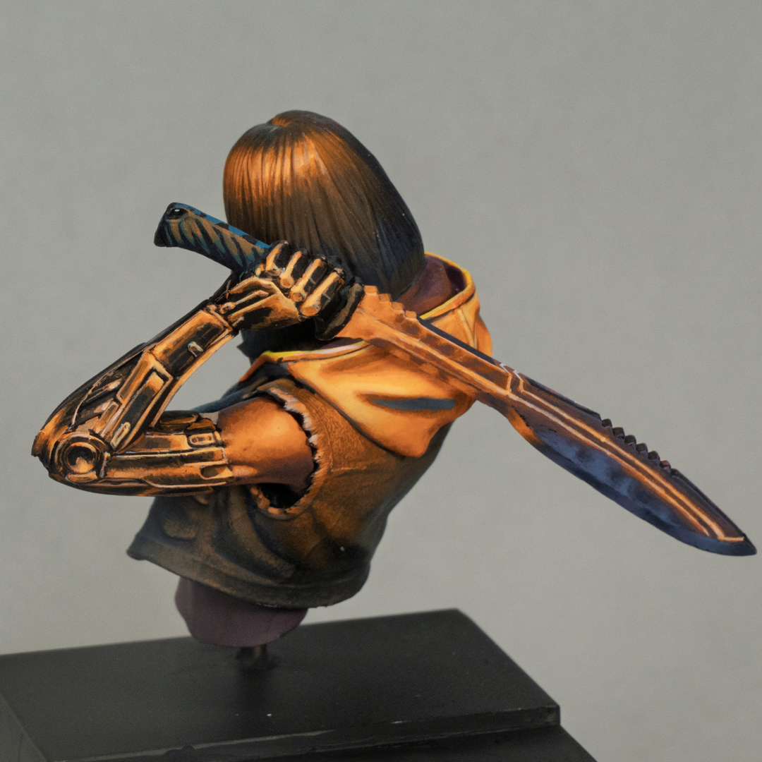 MiniaturesDen's tweet image. My last bust commission painted live on my stream (link in bio)! Model from @nekogalaxyminis

#nmm #osl #miniaturepainting #figurepainting #warhammer #paintingwarhammer #warhammerfantasy #Cyberpunk2077 #paintingminiatures