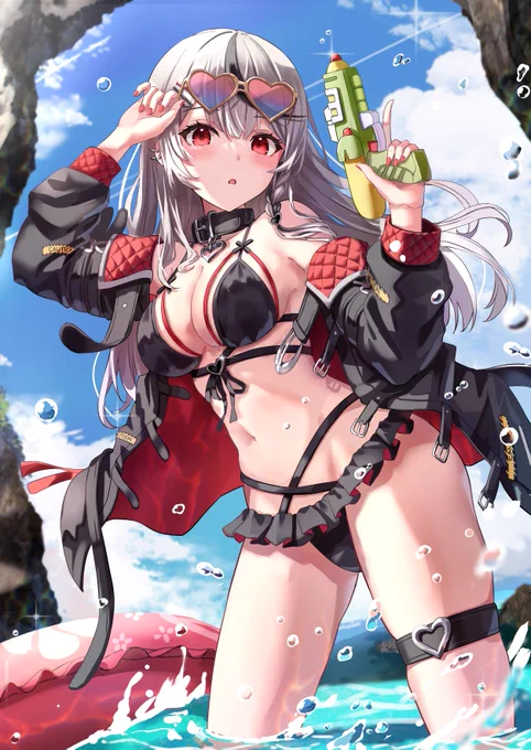 卒業ライブ最高だった!!本当に今までたくさんの感動をくれてありがとうございました!これからも沙花叉大好きです!!!今まで描いた沙花叉で最大級の感謝を!!#さかまた飼育日記 #沙花叉クロヱ卒業ライブ 