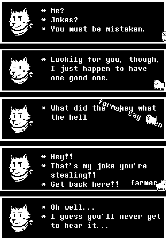 ModtaleR's tweet image. Tumblr Ask
'tobias tell us one of your best jokes'
#undertale #undertaleAU #modtale