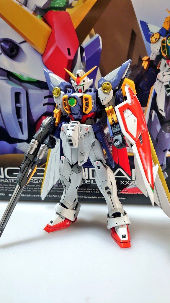 RGウイングガンダム

#ガンプラ
#ガンプラ好きな人と繋がりたい 
#ガンプラの画像を貼るとRTされると聞いて