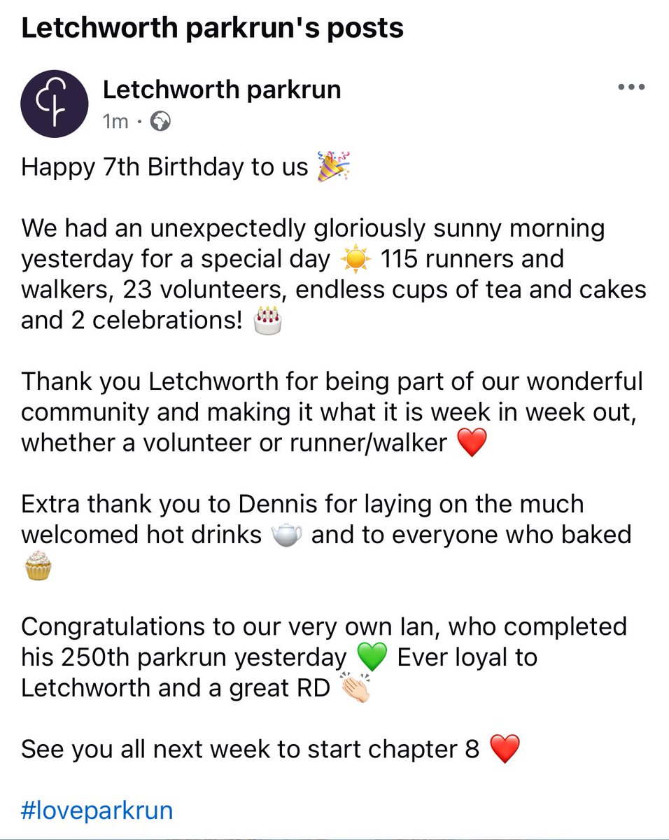 Letchworth parkrun (@letchworthprkrn) / Posts / X