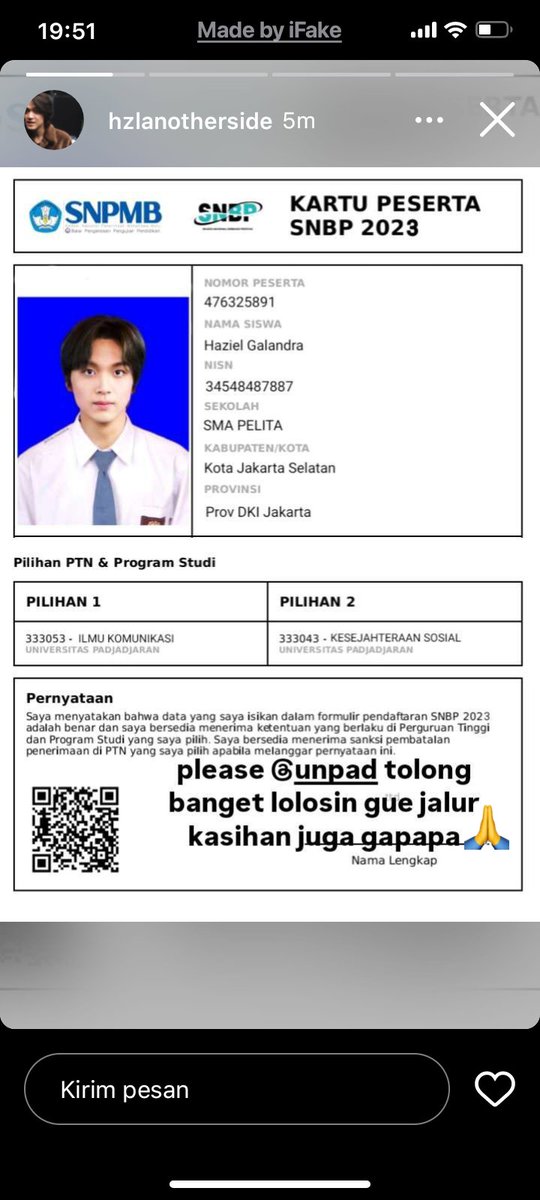 fonsaberry's tweet photo. Pengumuman SNBP,
— Haechan few tweets au. https://t.co/tiuuwrhqFH