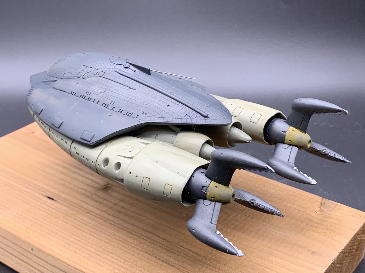 GROUVRO 1/220 原型制作 東海村原八(模型の王国) 本体色 ジャーマン