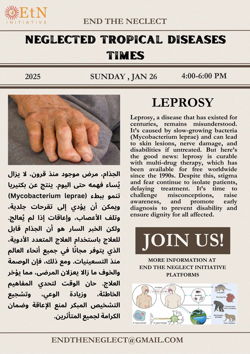 EndtheNeglect's tweet image. Leprosy 
#EndtheNeglect
#EndtheNecglectInitiative