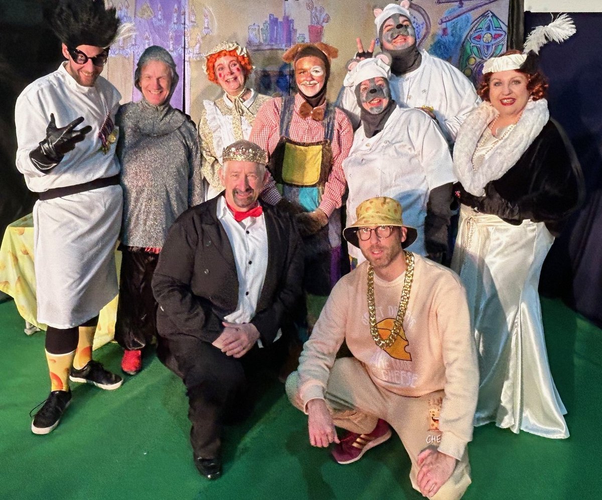 Custard pies, chaos and cheesy jokes aplenty are the recipe for Alternate Shadows' panto
Tickets are £5 Adults, Children £3 Family of 4 £15
To reserve your tickets, scan the QR code on the Poster