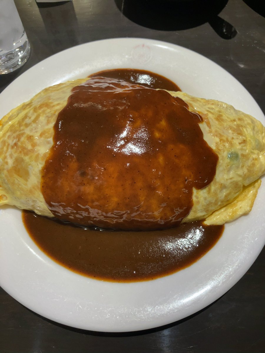 GfiMikan's tweet photo. 晩ごはんにグリル小宝でオムライス食べました。
おい��かった…。
夜も外まで並ぶ人気でしたよ。 https://t.co/LzzBy7K1Eo