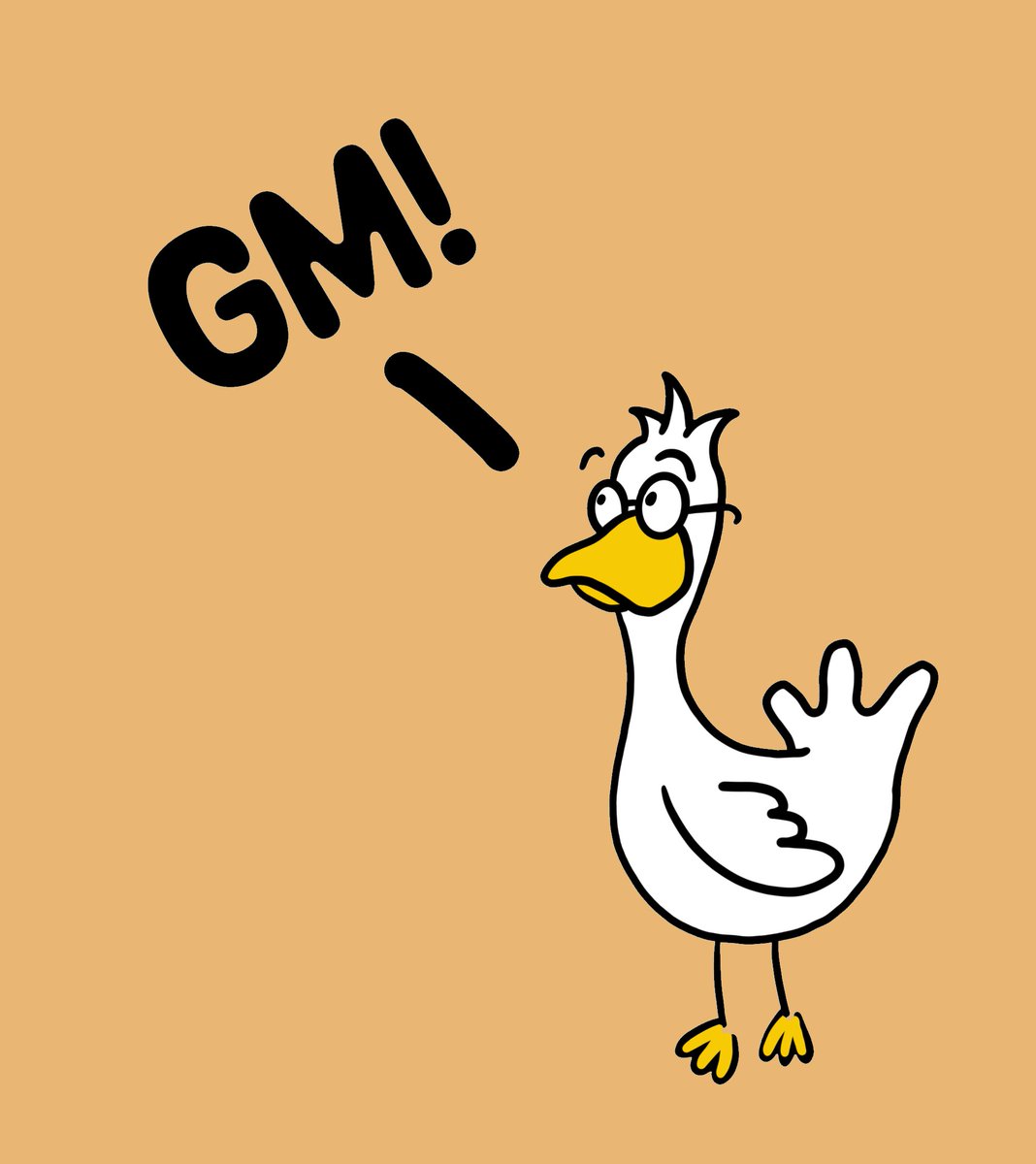 GM Happy Sunday ❤️🦆