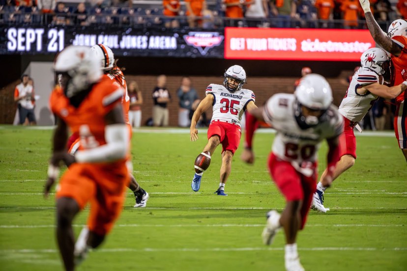 Between The Goalposts (@noahbeauso) on Twitter photo The Nick Novak 2025 #CFL Specialist Showcase is set to feature some of the best free agents available, including π¦πΊ Punter Aaron Trusler from the University of Richmond!
<a href="/aaron_trusler/">Aaron Trusler</a> capped off a stellar collegiate career as the Spiders' all-time leader in single-season The Nick Novak 2025 #CFL Specialist Showcase is set to feature some of the best free agents available, including π¦πΊ Punter Aaron Trusler from the University of Richmond!
<a href="/aaron_trusler/">Aaron Trusler</a> capped off a stellar collegiate career as the Spiders' all-time leader in single-season