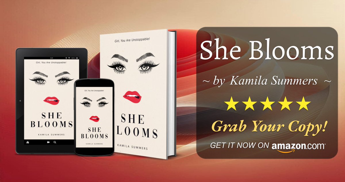 BookBridgepub's tweet photo. 🌸 Discover the power within! "She Blooms" by Kamila Summers empowers you to embrace your divine feminine energy and break free from barriers. https://t.co/lqinewyjRu 📖✨ #SheBlooms #DivineFeminine https://t.co/acpp2APL7Z
