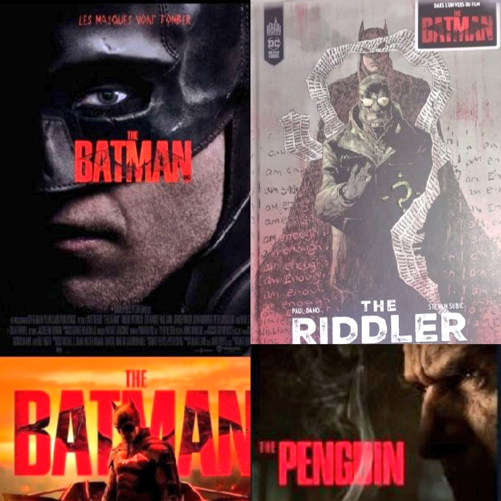 Le Kit & ses geekeries 🐙💙 (@fisto_sr) on Twitter photo 📚🎬🦇🦸🏻♂️🌃🦹🏻♂️❓💥
À l'occasion de la diffusion de <a href="/TheBatman/">The Penguin</a> de <a href="/mattreevesLA/">Matt Reeves</a> Co-Scenarisé par <a href="/mattsontomlin/">mattson tomlin</a> ce soir sur <a href="/TF1/">TF1</a>, les jours à venir seront très axés vers cet univers!😉
#TheBatman #TheRiddler #ThePenguin #Batman <a href="/SubicStevan/">Subic Stevan</a> <a href="/mattsontomlin/">mattson tomlin</a> <a href="/mattreevesLA/">Matt Reeves</a> 📚🎬🦇🦸🏻♂️🌃🦹🏻♂️❓💥
À l'occasion de la diffusion de <a href="/TheBatman/">The Penguin</a> de <a href="/mattreevesLA/">Matt Reeves</a> Co-Scenarisé par <a href="/mattsontomlin/">mattson tomlin</a> ce soir sur <a href="/TF1/">TF1</a>, les jours à venir seront très axés vers cet univers!😉
#TheBatman #TheRiddler #ThePenguin #Batman <a href="/SubicStevan/">Subic Stevan</a> <a href="/mattsontomlin/">mattson tomlin</a> <a href="/mattreevesLA/">Matt Reeves</a>