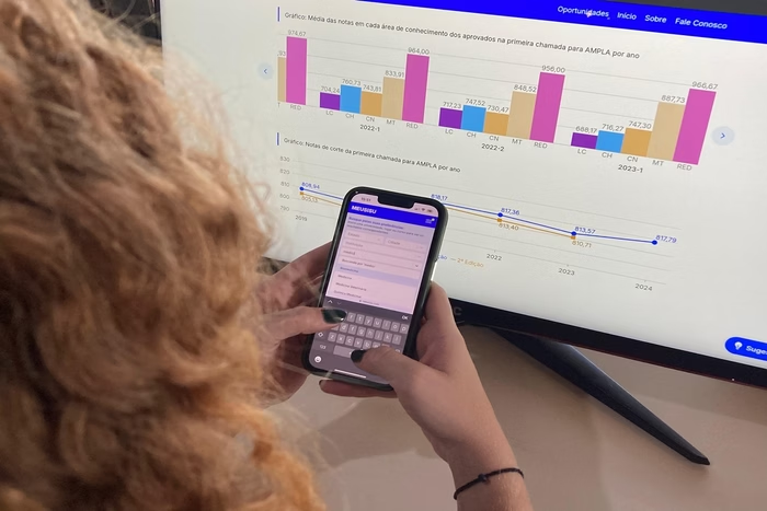 ➡️ Sisu: alunos criam plataforma que calcula chances de aprovação

O Meu SiSU é uma plataforma gratuita que divulga as notas parciais de todos os cursos de graduação

Leia: curt.link/GvhDd