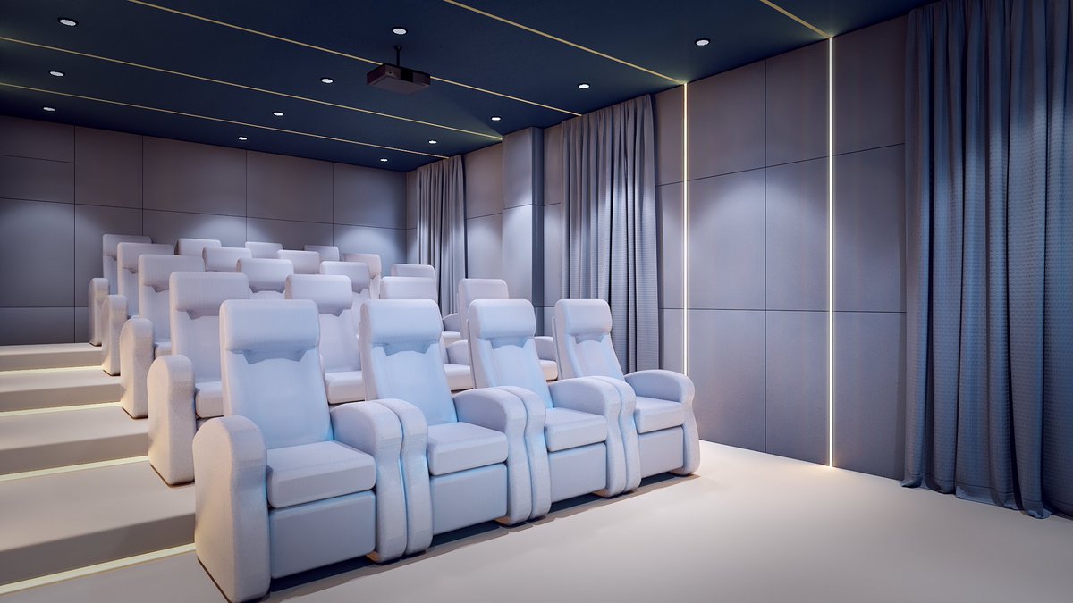 Psalmiex's tweet photo. It's a 20 seater Cinema designed and proposed to client's brief 

#DesignInspiration #interior https://t.co/AbaLvGQByP