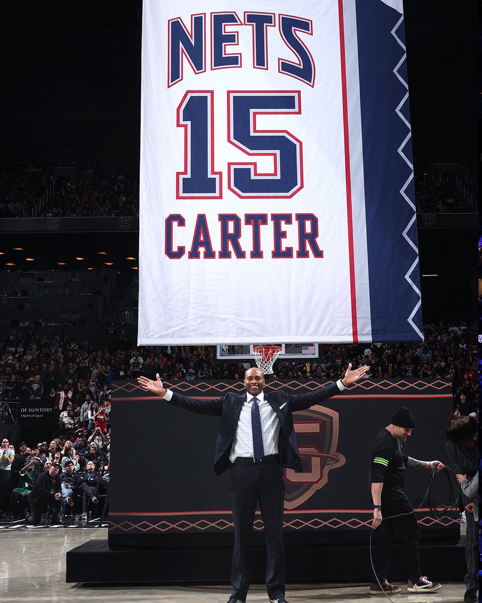 SLAMonline's tweet photo. HANG TIME FOREVER. 

Shouts to one of the illest ever on the Nets raising 15 to the sky, exactly where it belongs. https://t.co/DEYcOye7hd