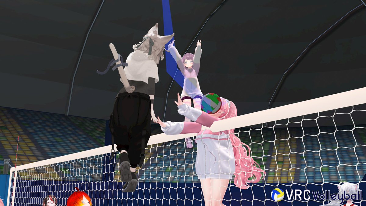 naxn571188's tweet image. 最近バレー上手くなってきた
#VRC_Volleyball