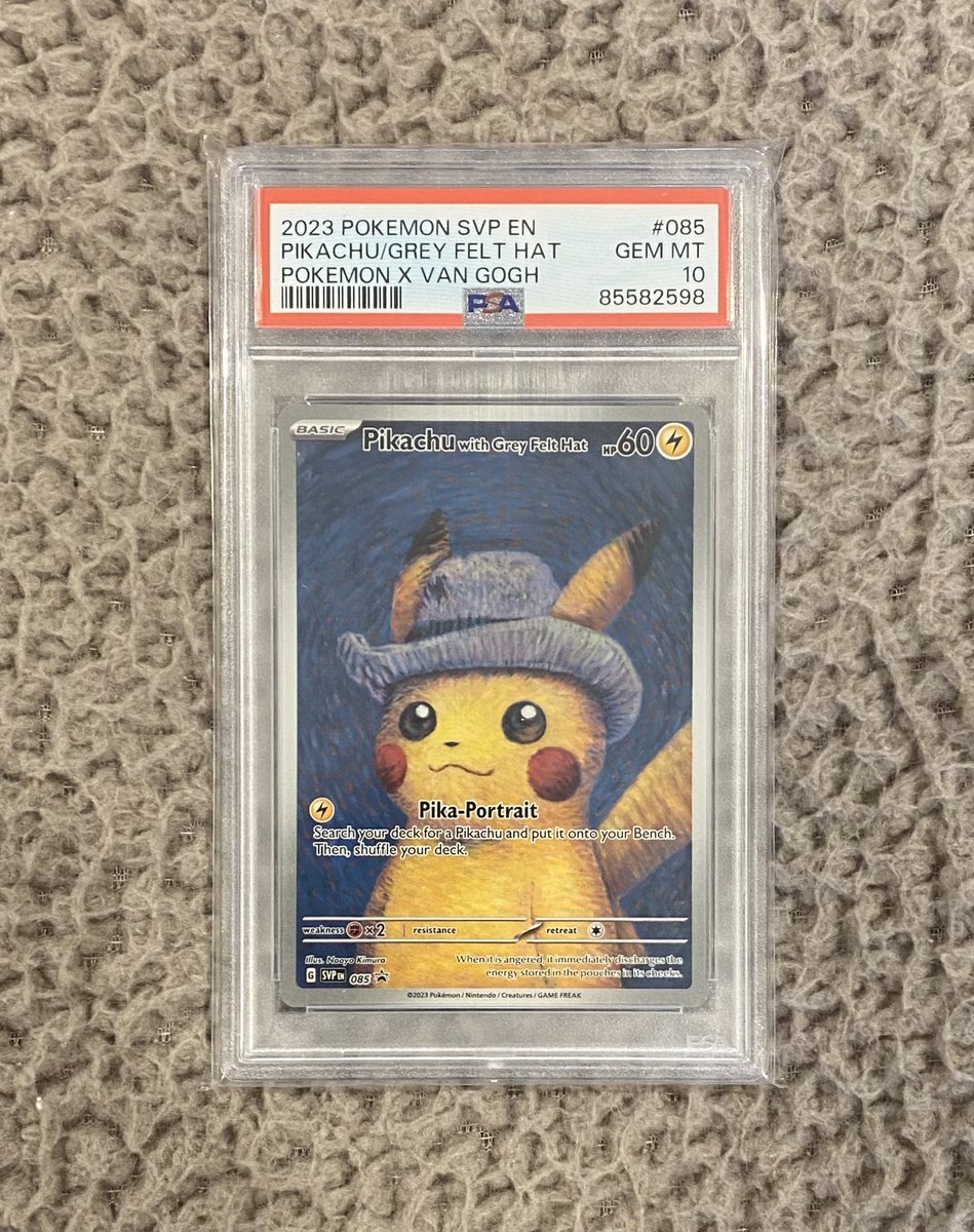 Good Morning Everyone! 👋🏻 

Let’s start the day by blessing your feed with this absolute beauty of a card. It’s so good!

Also got a PSA 9… who wants it? 🤔