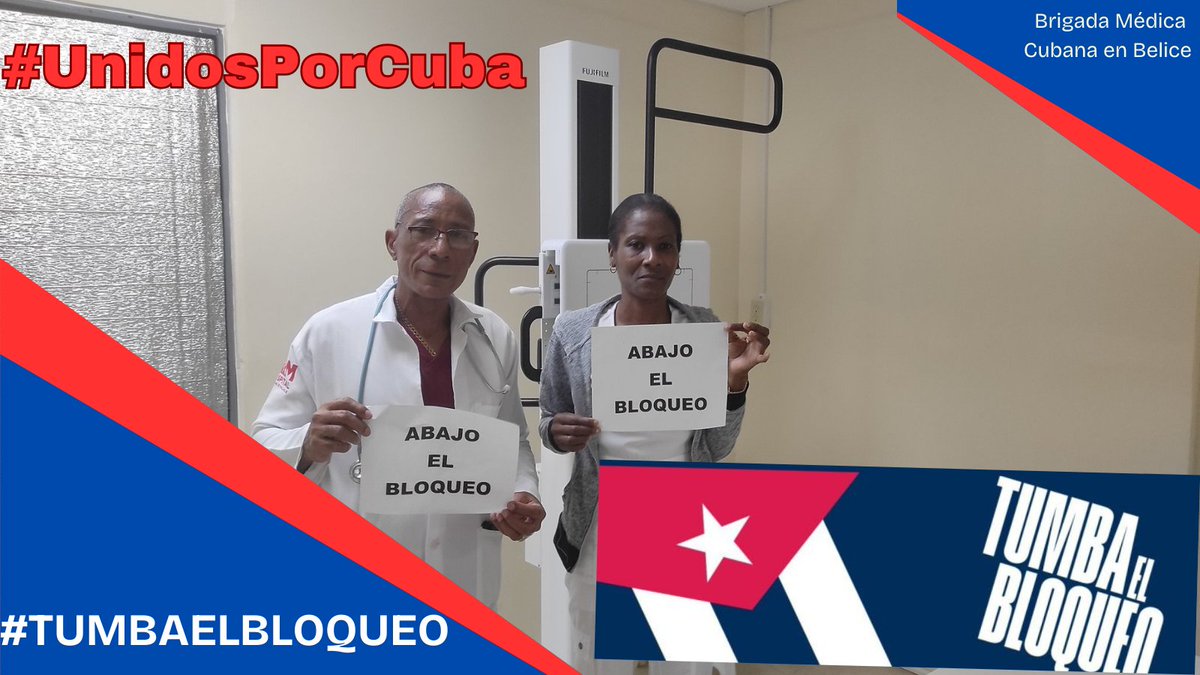 CubacooperaBel's tweet photo. "Los tiempos difíciles definen a los pueblos, y marcan el carácter de las personas". La lucha por la igualdad y la justicia social, el reclamo por el levantamiento del #Blooqueo, hoy nos convoca .
#Unidad es la palabra de orden.
#CubaVsBloqueo
#BMCEnBelice https://t.co/PXhE8qlmem