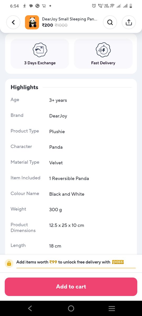 bapinaskar's tweet photo. @ZeptoNow sales soft toys with wrong description with no return option. And don't provide any solution. https://t.co/POns85eaby