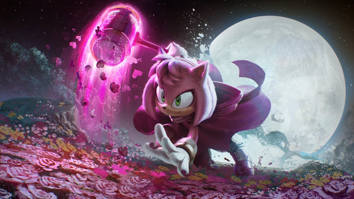 LazerPotaters's tweet image. Have no fear. Amy Rose is here 🔨💕