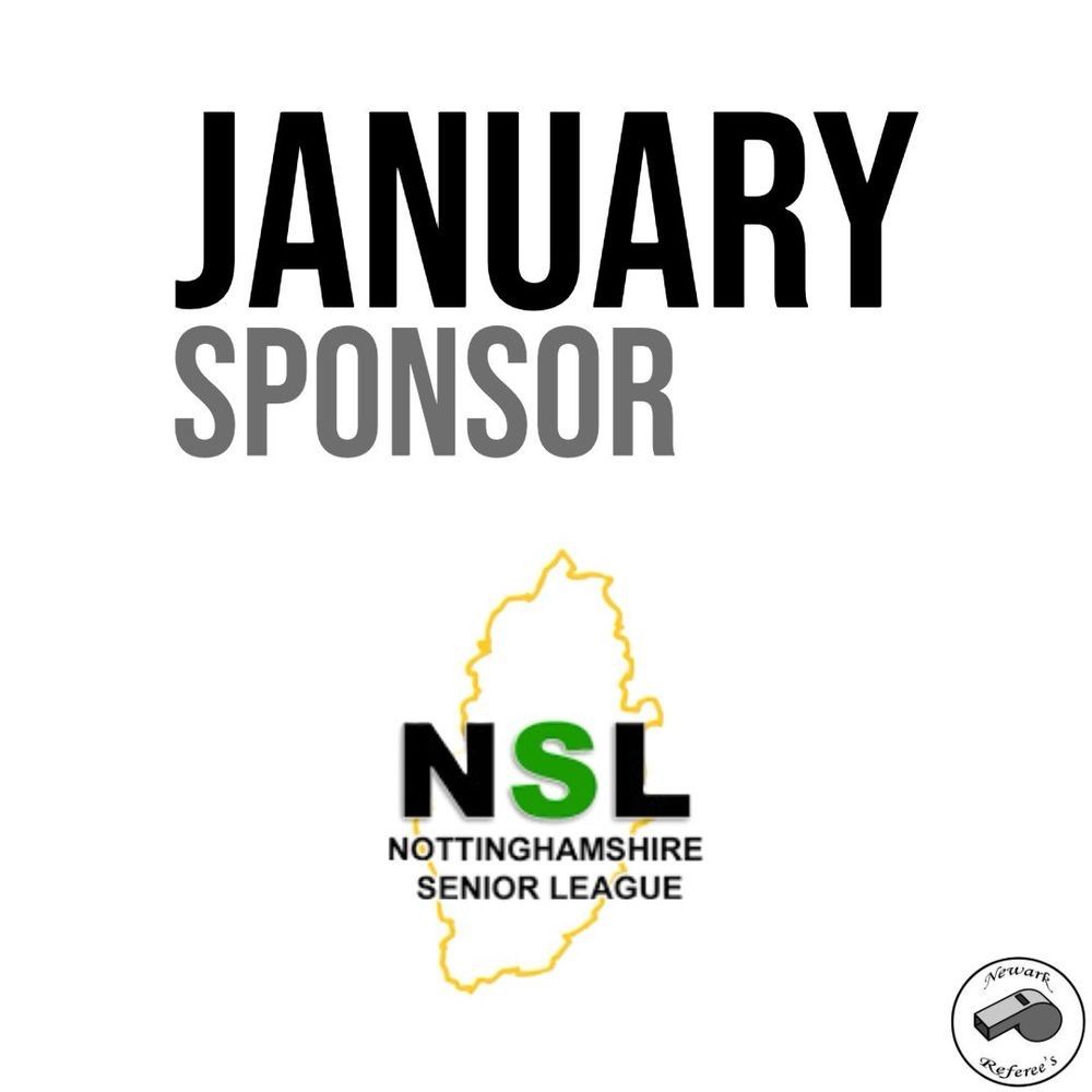 JANUARY SPONSOR!

Thank you to Nottinghamshire Senior League for sponsoring our January meeting, tomorrow evening.

Your support is appreciated.