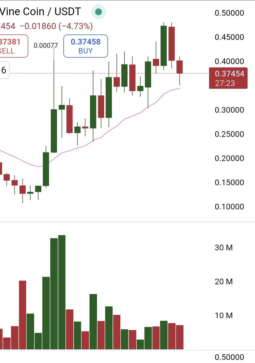 Cryptochalyst's tweet photo. $VINE
Keep rejecting to break down.

Next leg up soon
🚀🚀🚀 https://t.co/1Idimm82SX
