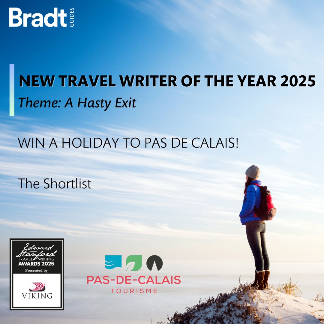 BradtGuides's tweet photo. We're thrilled to announce the shortlist in our 2025 New Travel Writer of the Year Competition!

Head to our website to read the entries...

https://t.co/vvAVRl3hzD https://t.co/hEq5EJWiaW