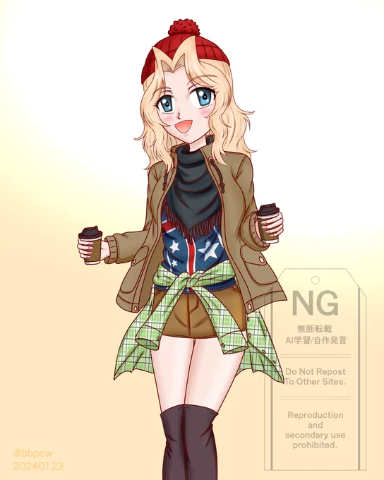 青空には上げてたおケイさん誕生日絵です#ケイ生誕祭2025 