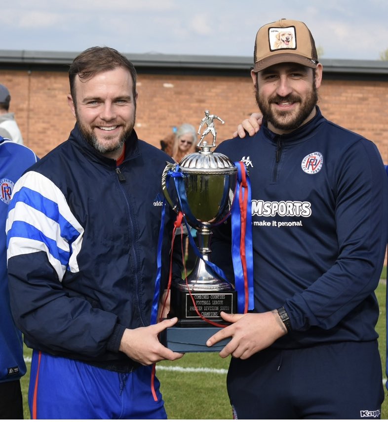 RPVFC's tweet photo. 🔵🔴 Today the club has a sad statement to make. Thanks gaffer for all you have done for us. We’ve had some amazing moments &amp; some great laughs. Thank you for all your hard work Josh. As they say, that’s football. Onwards ⚽️💙 https://t.co/GlUgpdtwC6